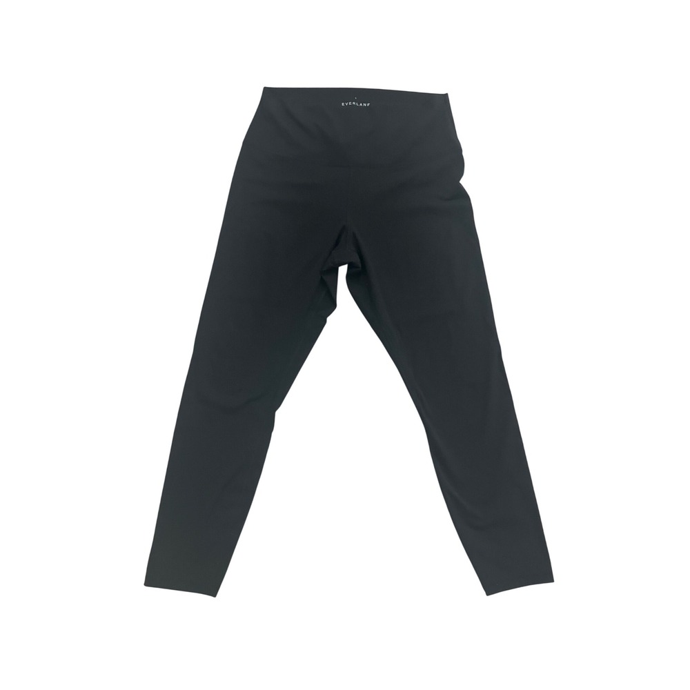 Everlane Perform Ankle Leggings Black High Rise Recycled Nylon Womens Size L